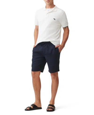 Rodd & Gunn Linen 9" Resort Short In Blue