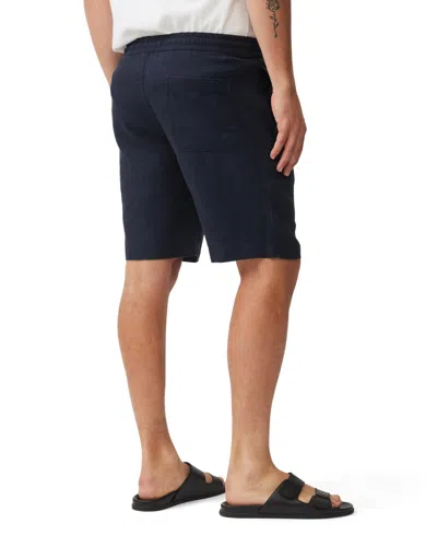 Rodd & Gunn Linen 9" Resort Short In Blue