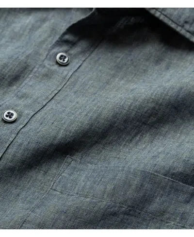 Rodd & Gunn Men's Linen Coromandel Sports Fit Shirt In Gray