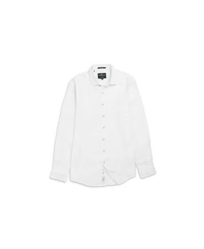 Rodd & Gunn Rodd Gunn Men's Coromandel Linen Long Sleeve Slim Fit Shirt In White
