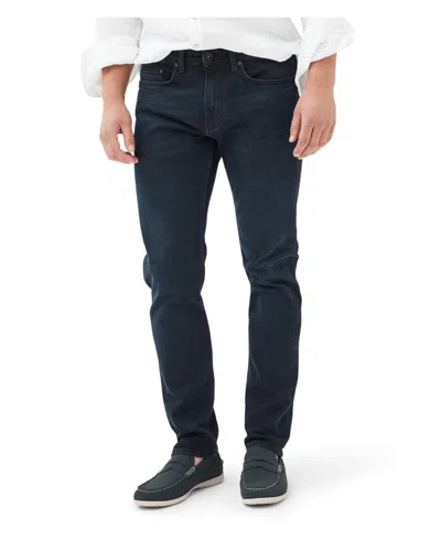 Rodd & Gunn Weston Straight Italian Denim In Blue Black