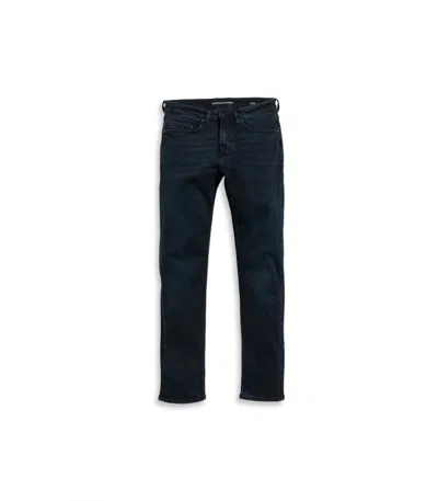 Rodd & Gunn Weston Straight Italian Denim In Blue Black
