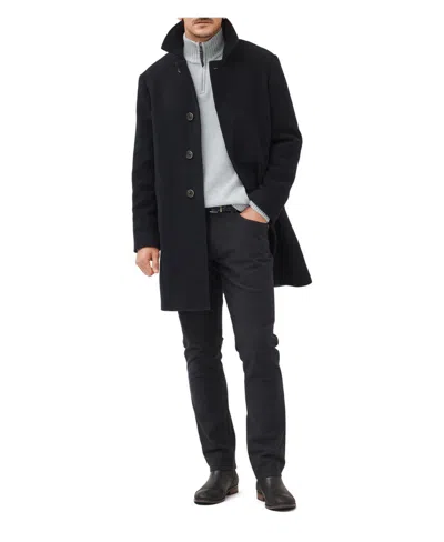 Rodd & Gunn Cashmere Merino Half-zip Sweater In Gray