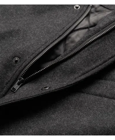 Rodd & Gunn Longbush Wool Blend Jacket In Black