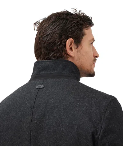 Rodd & Gunn Longbush Wool Blend Jacket In Black