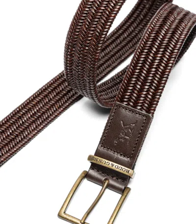 Rodd & Gunn Stirling Stretch Belt In Brown