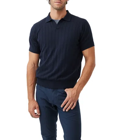 Rodd & Gunn Freys Crescent Knit In Blue