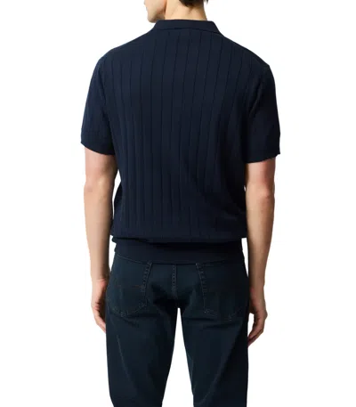 Rodd & Gunn Freys Crescent Knit In Blue