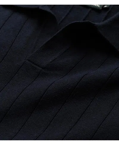 Rodd & Gunn Freys Crescent Knit In Blue