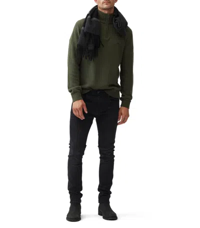 Rodd & Gunn Rodd And Gunn Merrick Bay Quarter-zip Sweater In Green