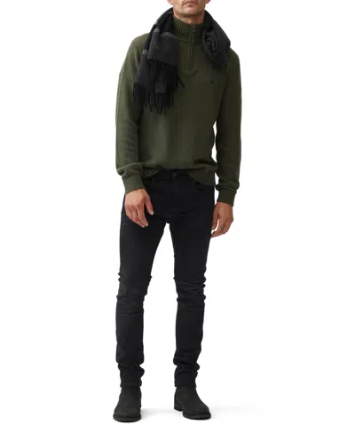 Rodd & Gunn Rodd And Gunn Merrick Bay Quarter-zip Sweater In Green