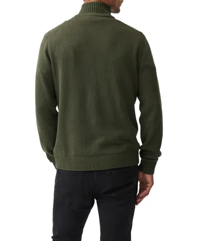 Rodd & Gunn Rodd And Gunn Merrick Bay Quarter-zip Sweater In Green