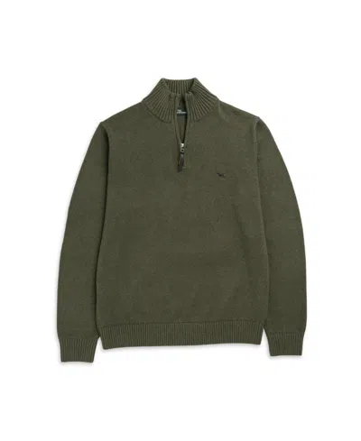 Rodd & Gunn Rodd And Gunn Merrick Bay Quarter-zip Sweater In Green
