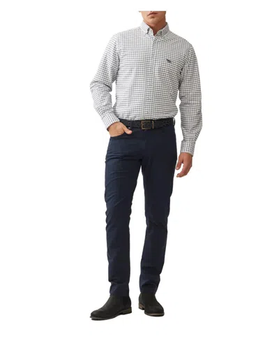 Rodd & Gunn Gunn Check Oxford 3 Sports Fit Shirt In Blue