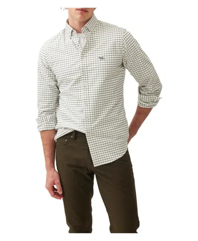 Rodd & Gunn Rodd Gunn Men's Gunn Check Oxford 3 Long Sleeve Slim Fit Shirt In Green