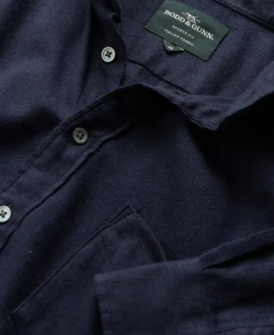 Rodd & Gunn Rodd Gunn Men's Barrhill Long Sleeve Slim Fit Shirt In Blue