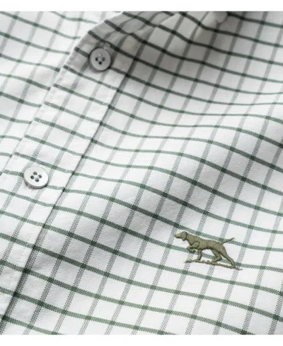 Rodd & Gunn Rodd Gunn Men's Gunn Check Oxford 3 Long Sleeve Slim Fit Shirt In Green