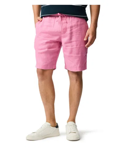 Rodd & Gunn Linen 9" Resort Short In Pink