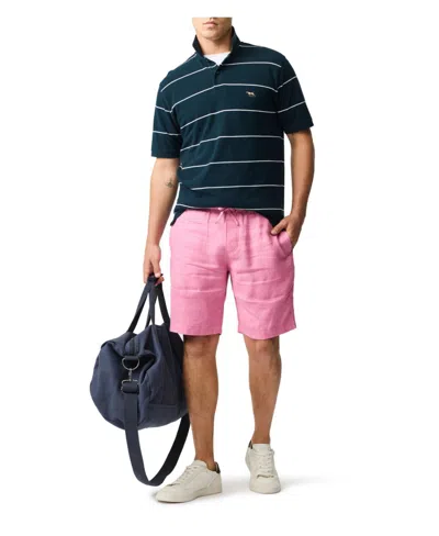 Rodd & Gunn Linen 9" Resort Short In Pink