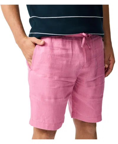 Rodd & Gunn Linen 9" Resort Short In Pink