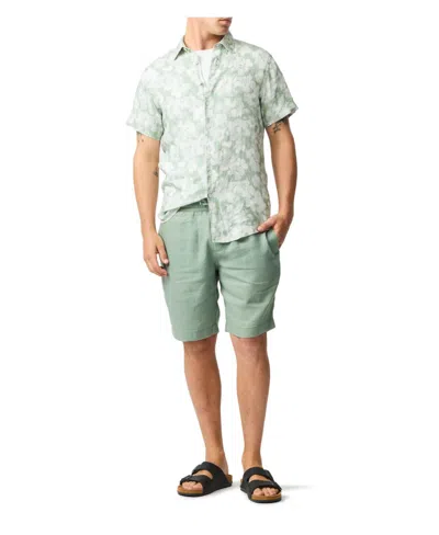 Rodd & Gunn Linen 9" Resort Short In Green