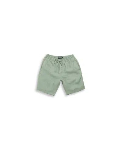 Rodd & Gunn Linen 9" Resort Short In Green
