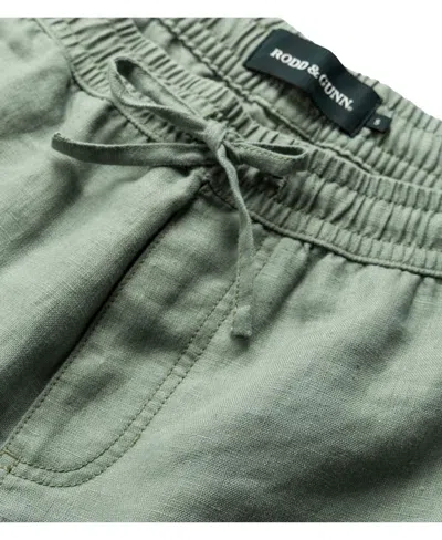 Rodd & Gunn Linen 9" Resort Short In Green