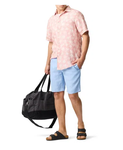 Rodd & Gunn Linen 9 Resort Shorts In Blue