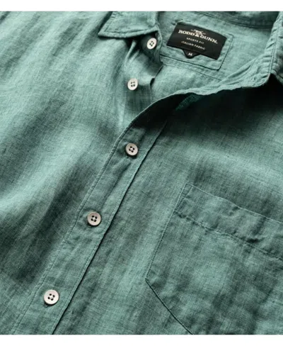Rodd & Gunn Palm Beach Sports Fit Shirt In Green