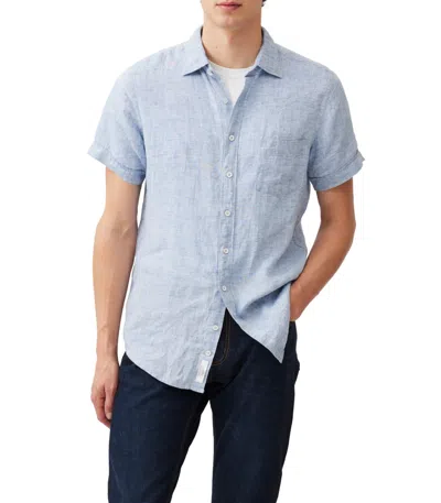 Rodd & Gunn Ellerslie Sports Fit Shirt In Blue