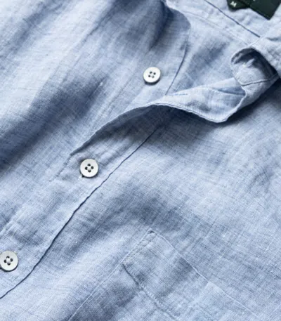 Rodd & Gunn Ellerslie Sports Fit Shirt In Blue