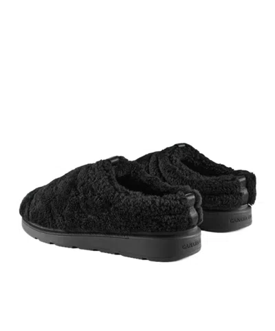 Canada Goose Porteau Shearling Mule In Black