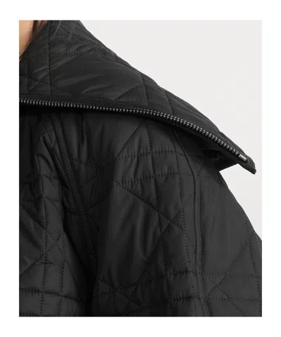 Dior Quilted Down Jacket In Technical Fabric In Black