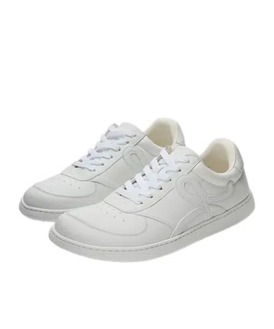 Loewe Jambo Sneaker In Soft Grained Calfskin Sneakers White In White