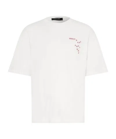 Dsquared2 Short-sleeved T-shirt In White