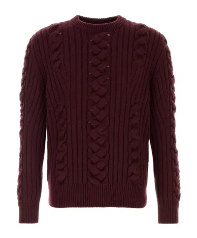 Alexander Mcqueen Alexander Mc Queen Wool Sweater In Brown
