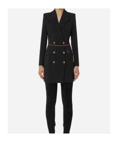 Elisabetta Franchi Dress In Black