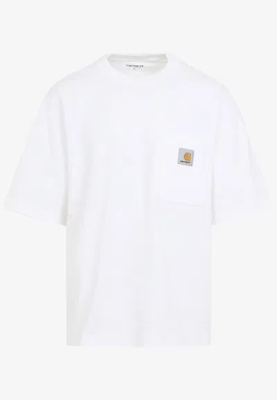 Carhartt Short Sleeve Pocket T-shirt In White
