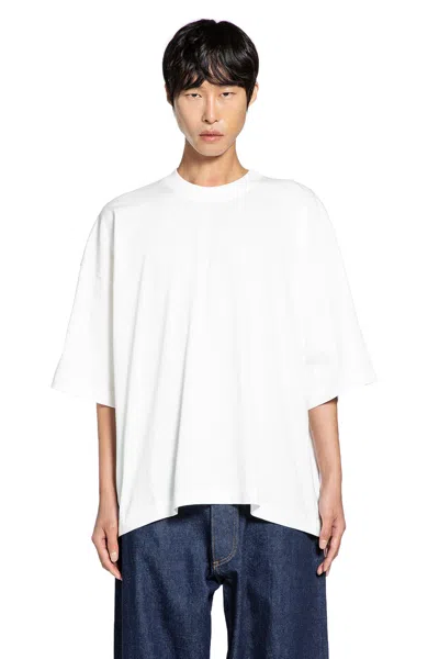 Studio Nicholson Maglietta Piu In White