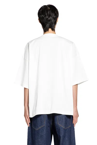 Studio Nicholson Maglietta Piu In White