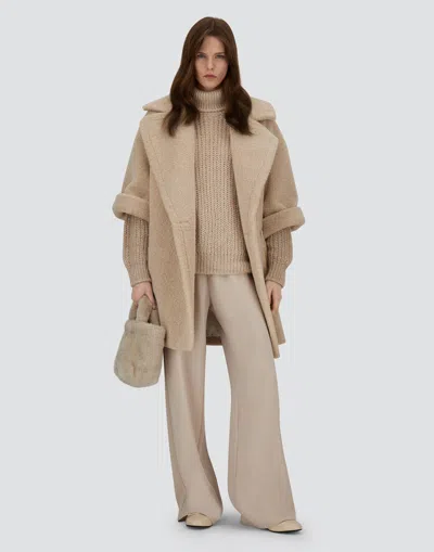 Herno Wool And Alpaca Turtleneck Jumper In Neutral