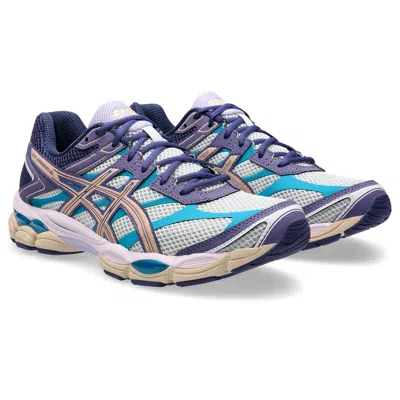 Asics Cumulus 16 Running Sneakers With Contrast Panels In Gray