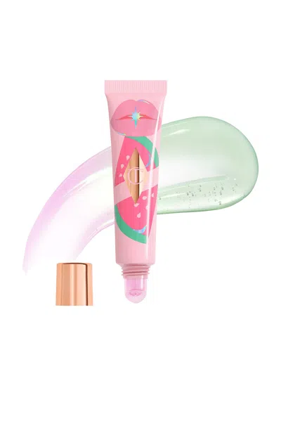Charlotte Tilbury Unreal Lips Healthy Glow Nectar Lip Oil With Hyaluronic Acid And Vitamin E Juicylicious Pink Waterme