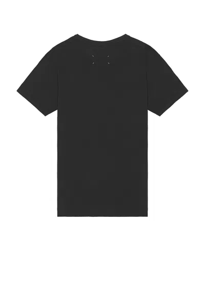 Maison Margiela Overdyed Cotton I M A Fan T-shirt In Black