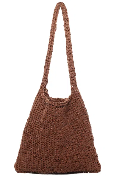 The Row Large Didion Shoulder In Brown