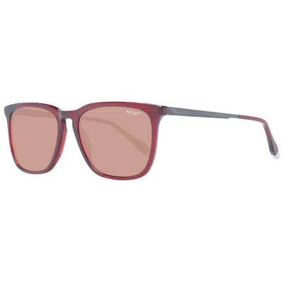 Hackett Red Men Sunglasses In Brown