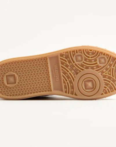 Valentino Garavani Upvillage Leopard Calf Hair Sneakers In Animal Print