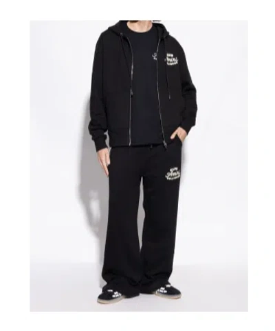 Amiri Low Profile Sneakers Featuring Contrast Panels In Black