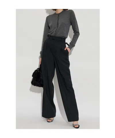 Dolce & Gabbana Button-front Cardigan In Gray
