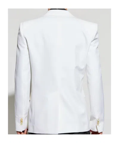 Dsquared2 Crystal-embellished Blazer In White